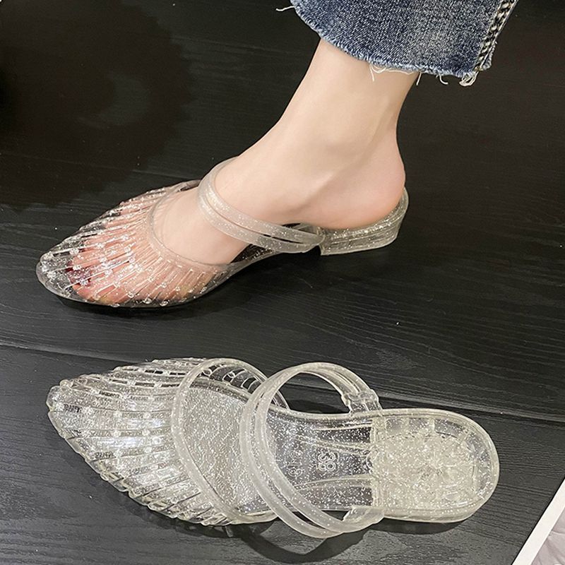 Jelly Sandal Women - New Pointed Toe Jelly Sandals Women