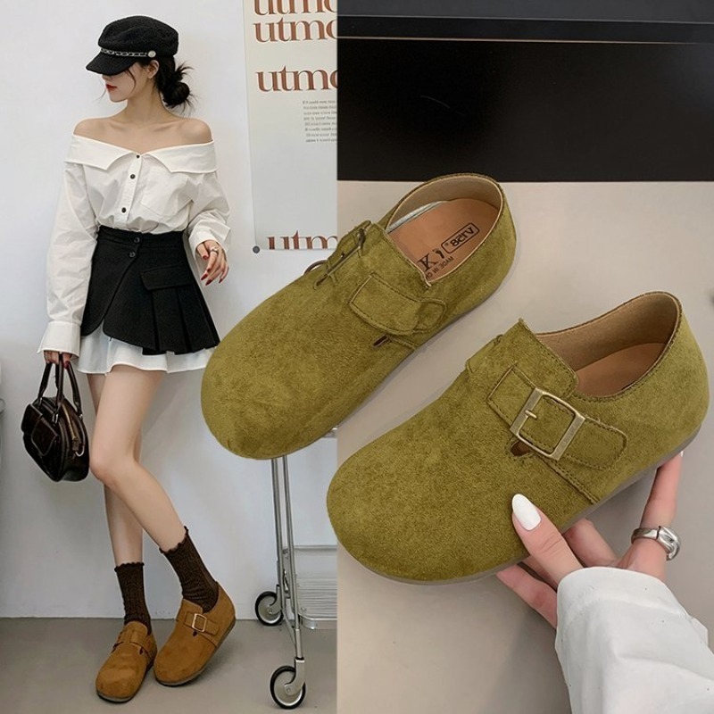 Slingback Pumps Women - Women Suede Closed Back Birken Shoes