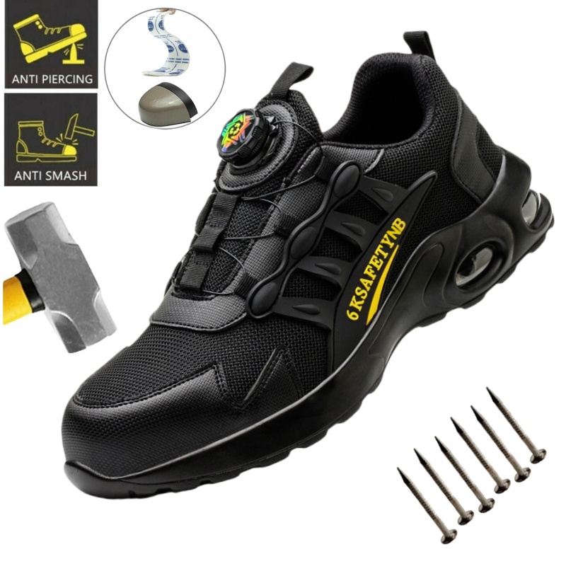Rotating Button Safety Shoes S - Women'S Shoes For Tennis 评论和价格