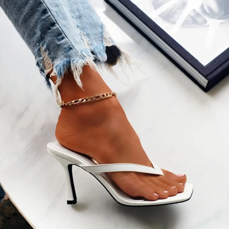 Stylish Women's Heel Flip Flop - Ankle Strap Heels 评论和价格