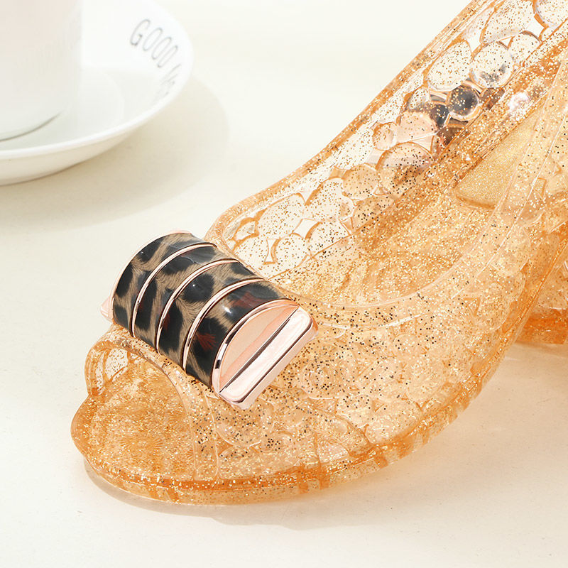 Ladies Crystal Jelly Wedges Sa - Jelly Sandal Women 评论和价格