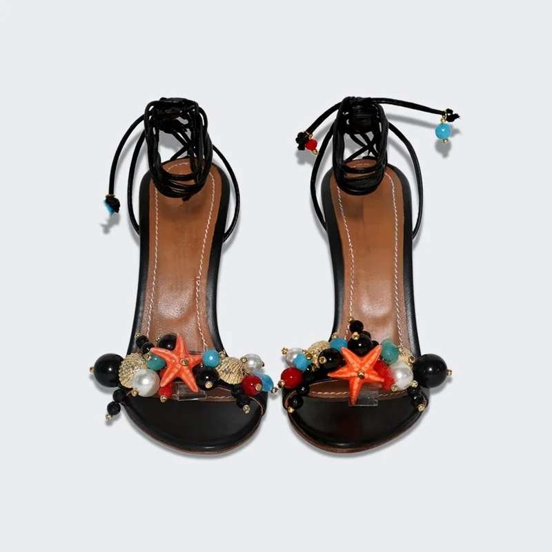 Pearl Shell Star Mixed Colors  - Kids Shoes Women 评论和价格
