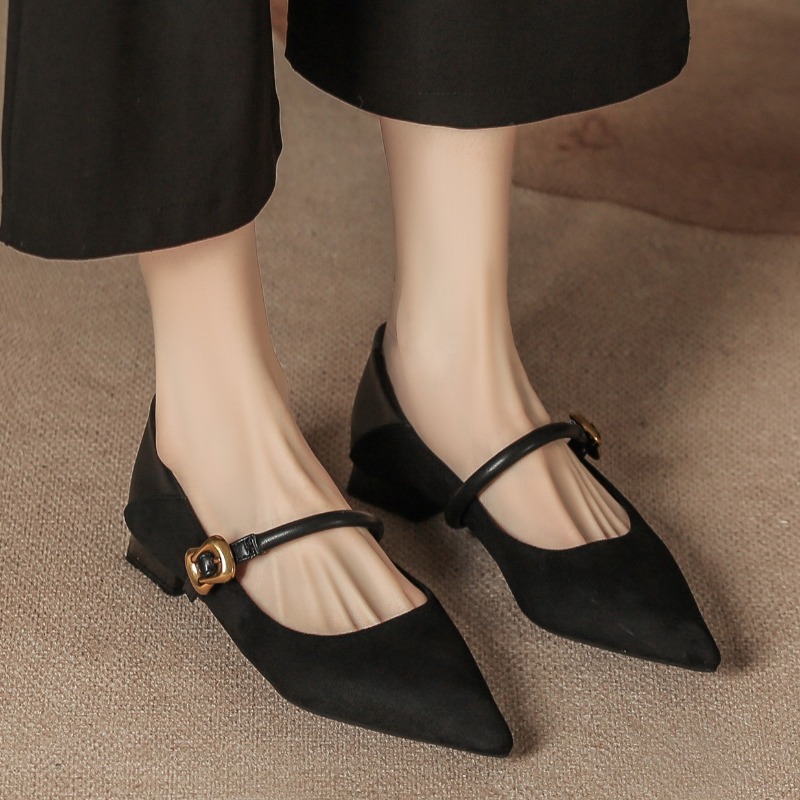 Elegant Pointed Toe Women Mary - Women Shoes Elegant 评论和价格