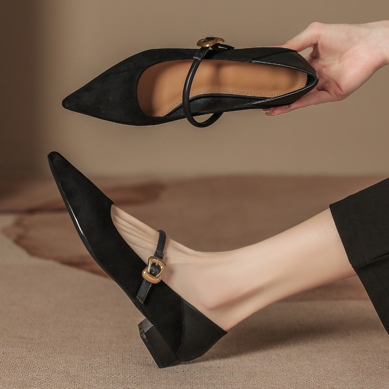 Elegant Pointed Toe Women Mary - Women Shoes Elegant 评论和价格