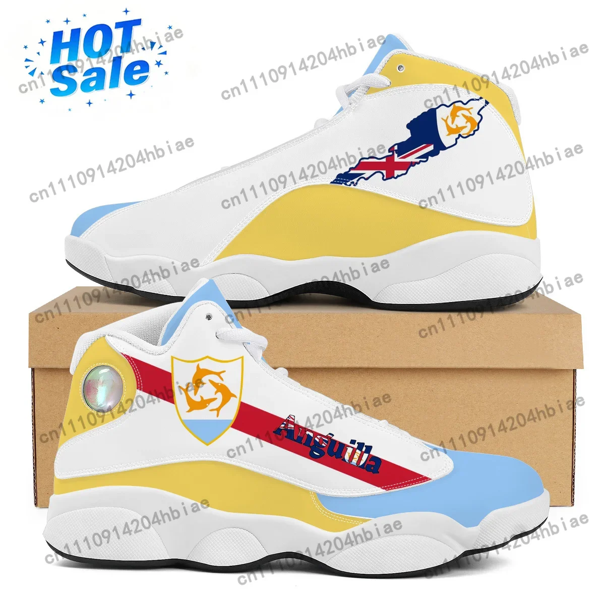 ANGUILLA Flag Print Custom Coo - Women'S Shoes For Tennis 评论和价格
