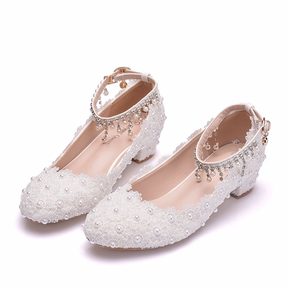 Women's Closed Toe Low Chunky  - Ankle Strap Heels 评论和价格