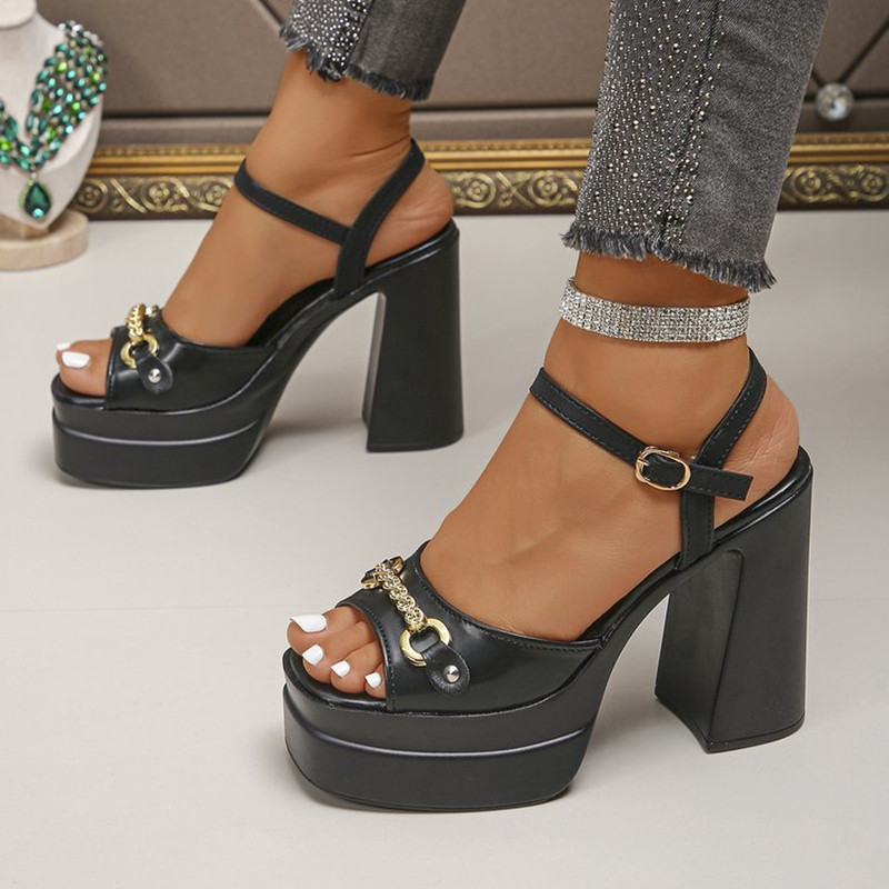 New 2026 Summer Products Squar - Gladiator Sandal Women 评论和价格