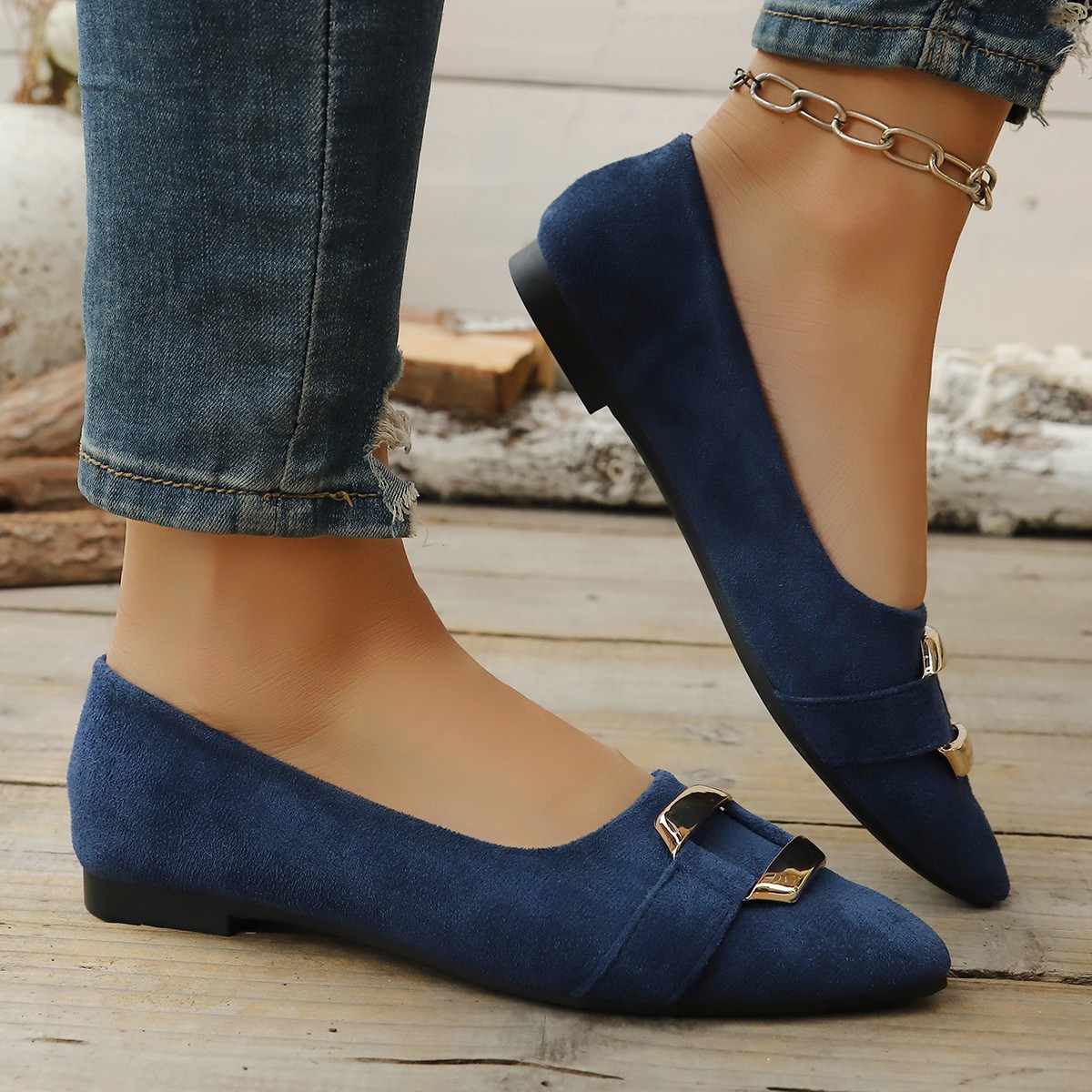 Spring and Autumn Elegant Poin - Women Shoes Elegant 评论和价格