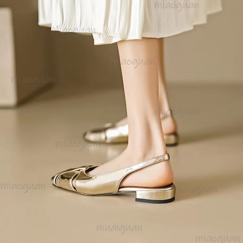 Cover Toe Low Heel Pumps Women - Women Shoes Elegant 评论和价格
