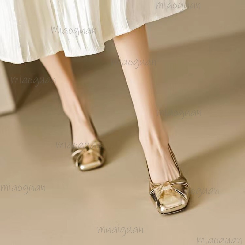 Cover Toe Low Heel Pumps Women - Women Shoes Elegant 评论和价格