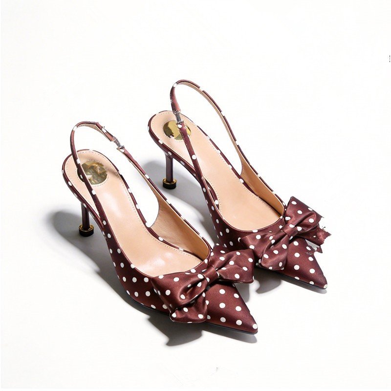 Women's Polka Dot High Heels S - Women'S Shoes Kitten Heels 评论和价格