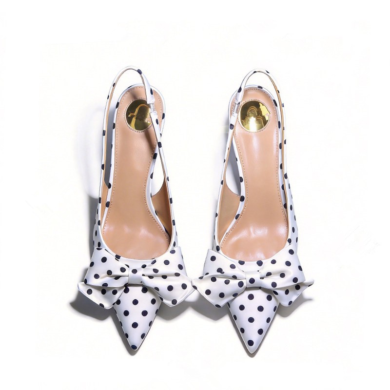 Women's Polka Dot High Heels S - Women'S Shoes Kitten Heels 评论和价格