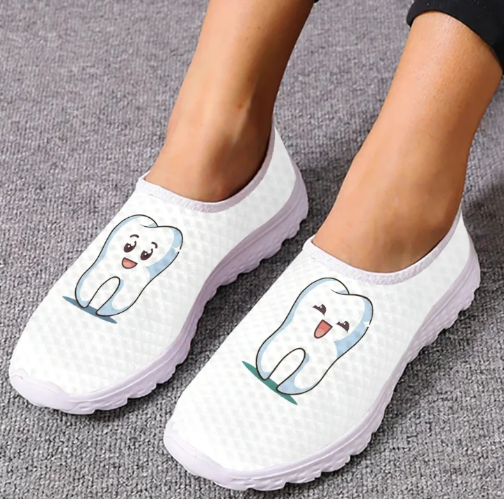 Lovely Cartoon Tooth Pattern M - Women'S Shoes For Tennis 评论和价格