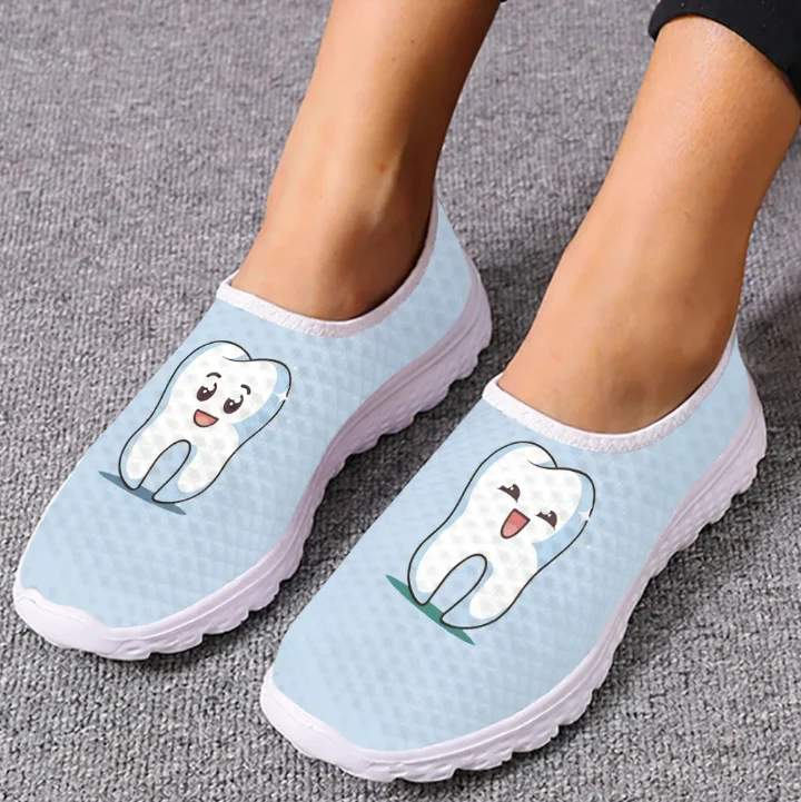Lovely Cartoon Tooth Pattern M - Women'S Shoes For Tennis 评论和价格
