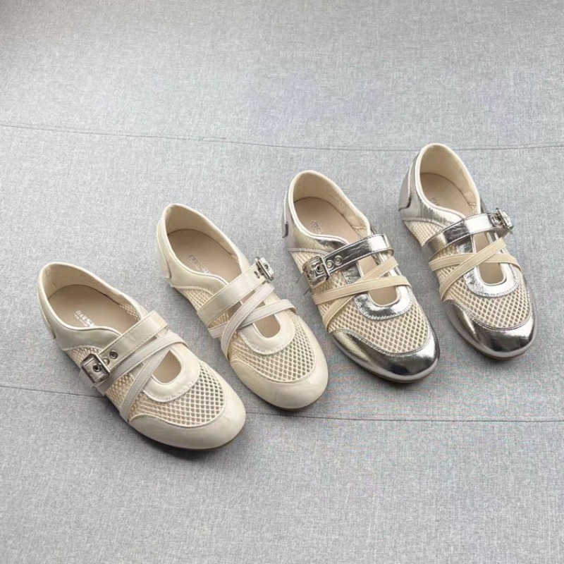 New Splicing Woven Hollow Snea - Slingback Pumps Women 评论和价格