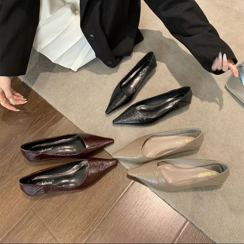 Women Summer Pointed Toe Basic - Women Shoes Elegant 评论和价格
