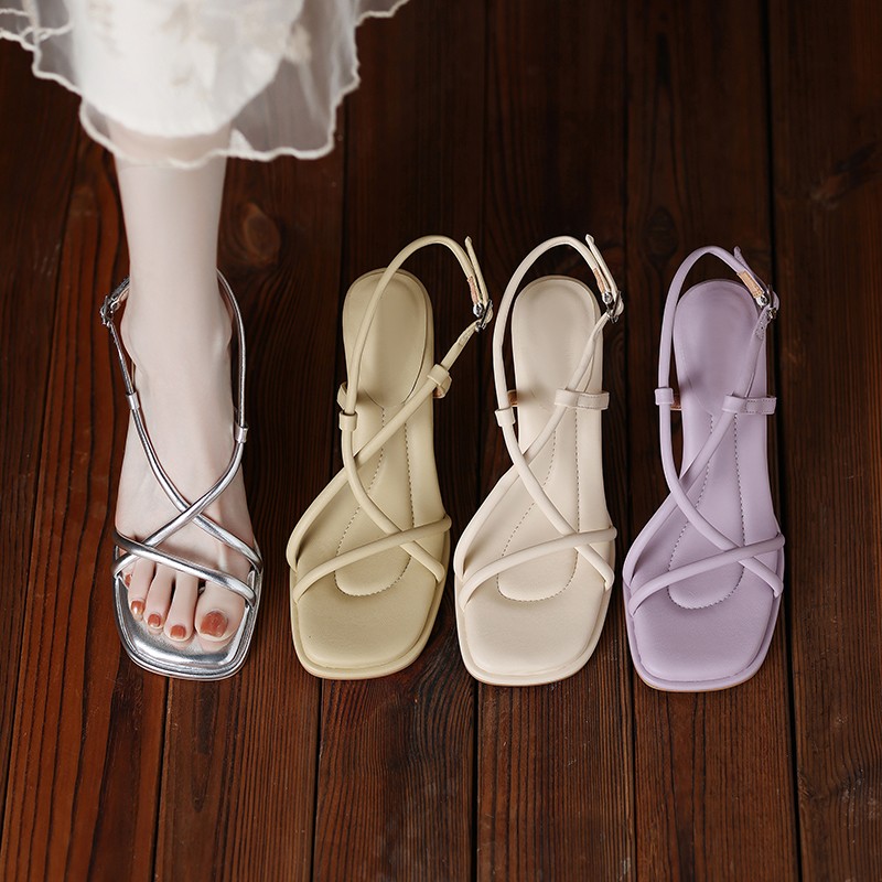 2026 Summer New Simple Square  - Women Shoes Zara 评论和价格