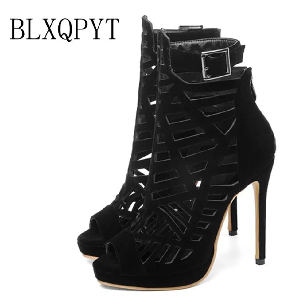 BLXQPY Super Big Size 28-52 Hi - Gladiator Sandal Women 评论和价格
