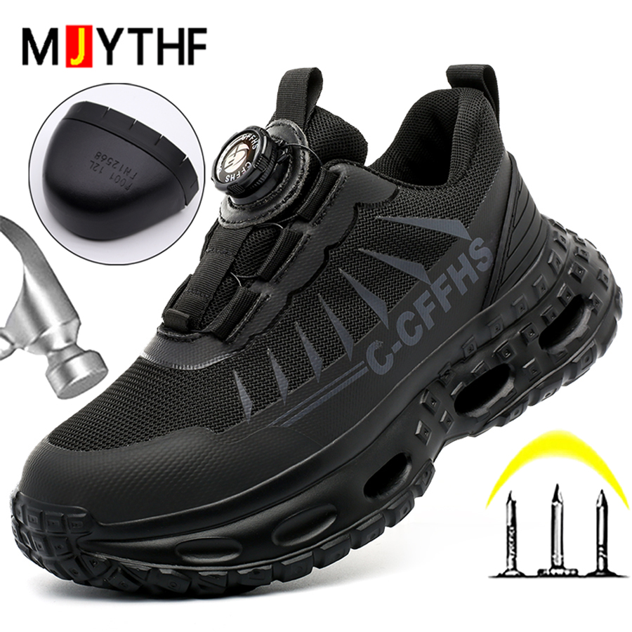 Rotating Button Women Safety S - Women'S Shoes For Work 评论和价格