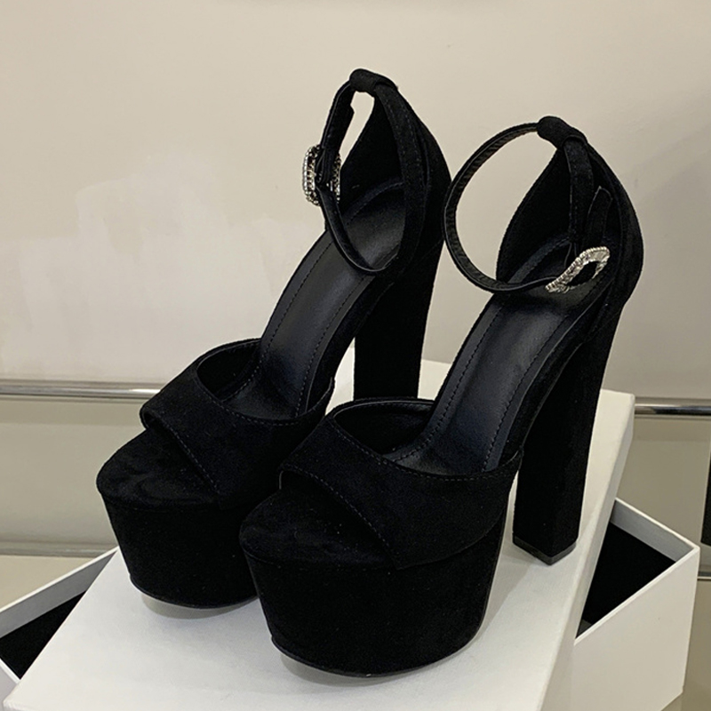 Liyke Model Show Sexy Extreme  - Ankle Strap Heels 评论和价格