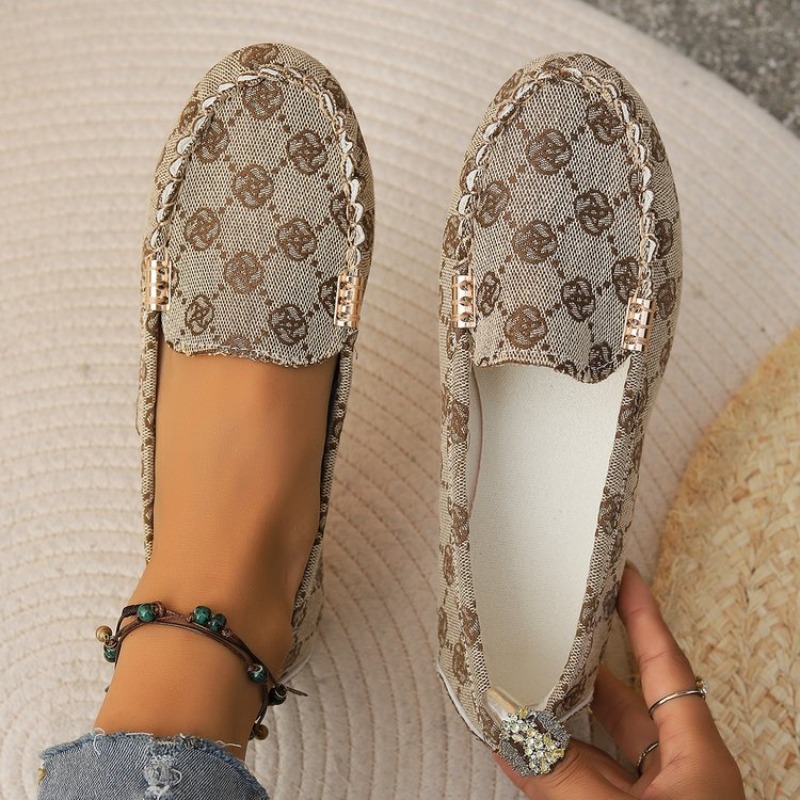 Women Flats Shoes Luxury Print - Women'S Shoes For Tennis 评论和价格