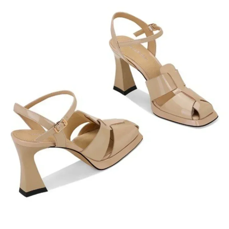 Women's High Heel Sandals Fash - Ankle Strap Heels 评论和价格