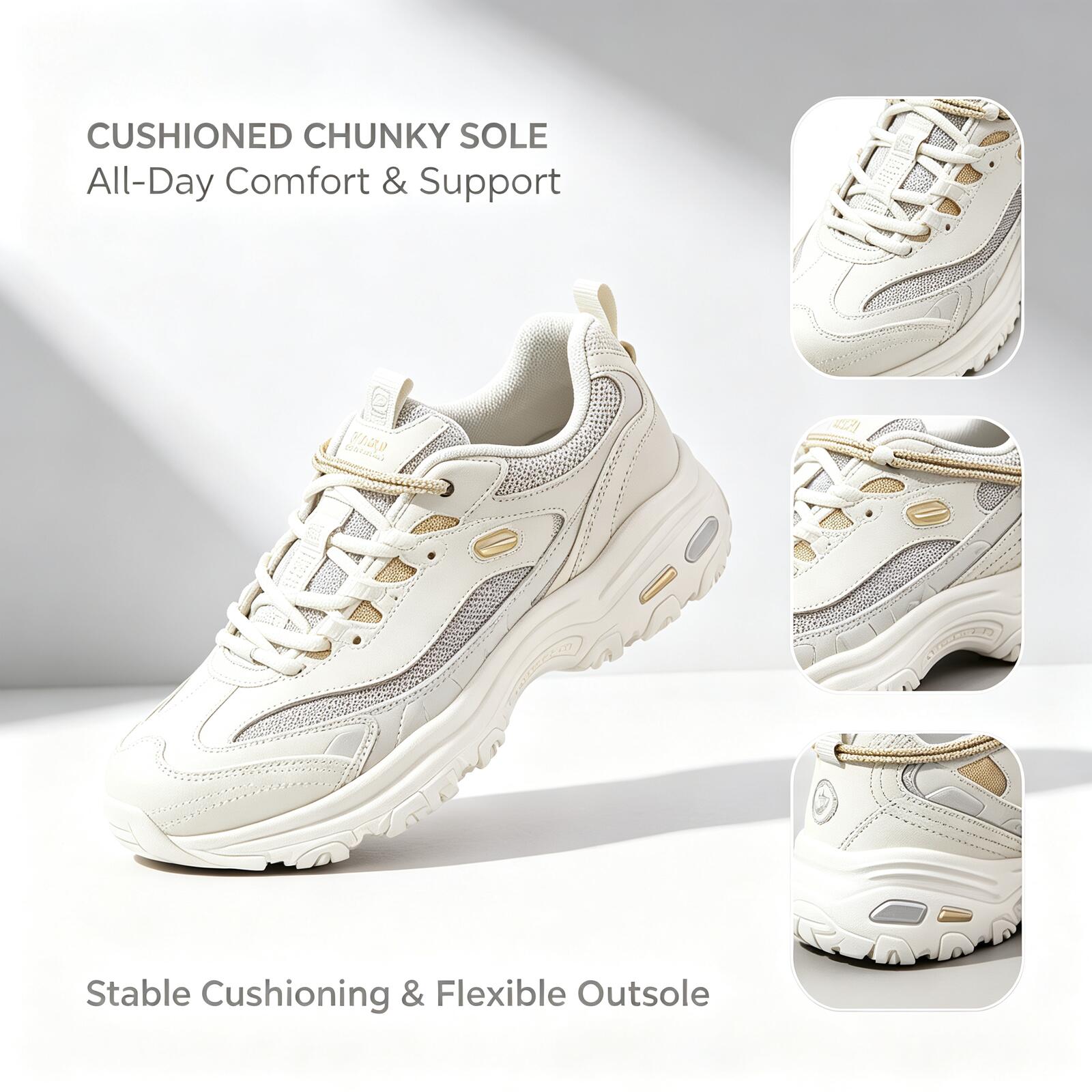 Skechers New Women D'Lites 1.0 - Women Shoes Skechers 评论和价格