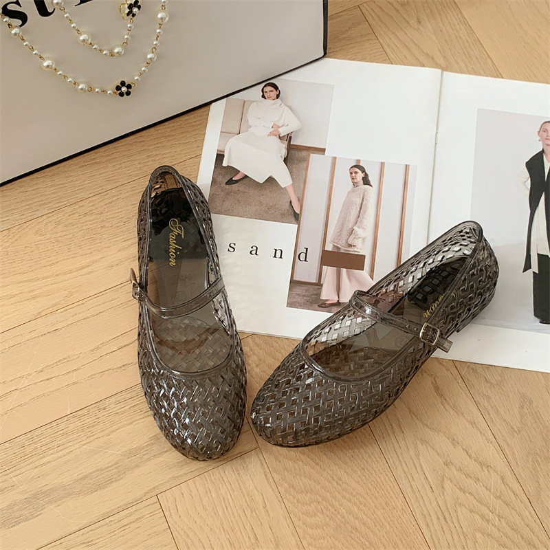 Transparent crystal women's sh - Jelly Sandal Women 评论和价格