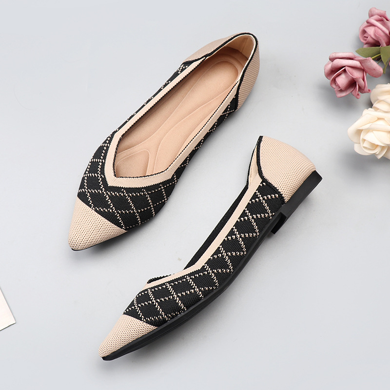 Spring Summer Flat Soft Sole E - Women Shoes Elegant 评论和价格