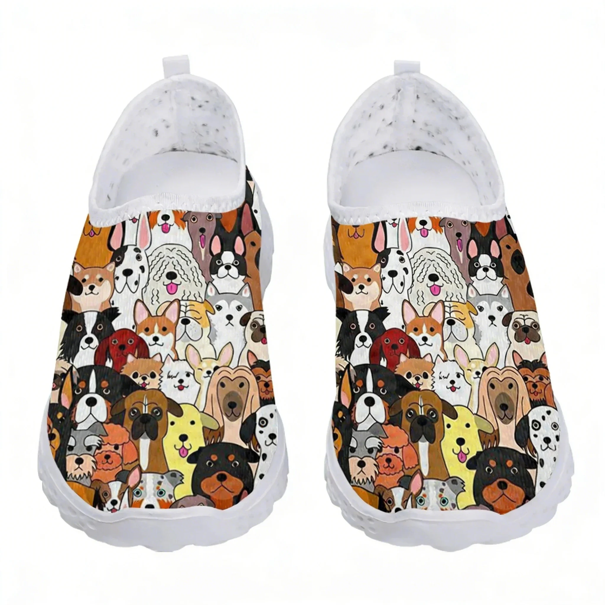 Lovely Cartoon Dog Design Mesh - Women'S Shoes For Tennis 评论和价格