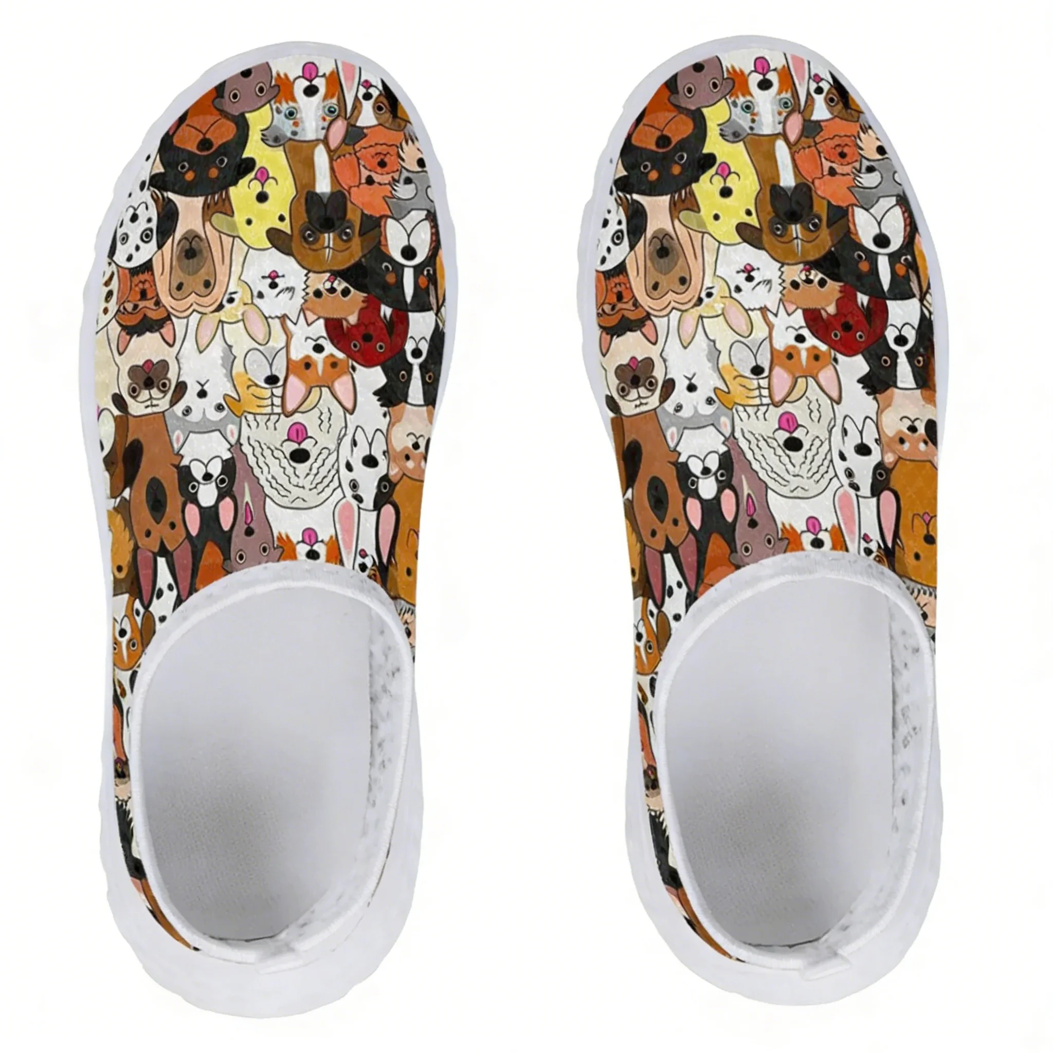Lovely Cartoon Dog Design Mesh - Women'S Shoes For Tennis 评论和价格