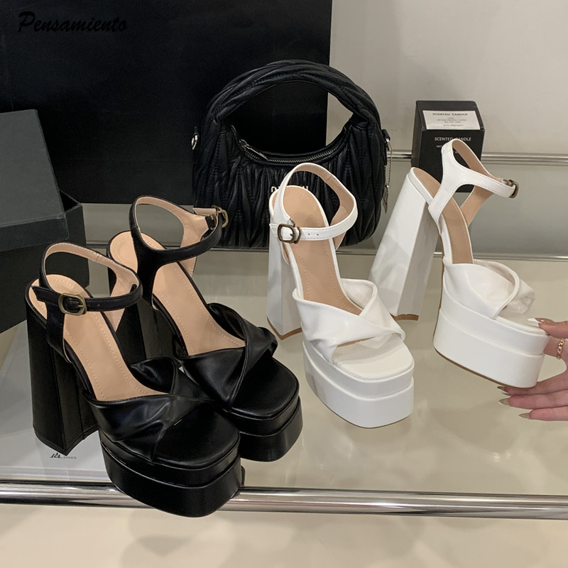 Star style Fashion Double Plat - Gladiator Sandal Women 评论和价格