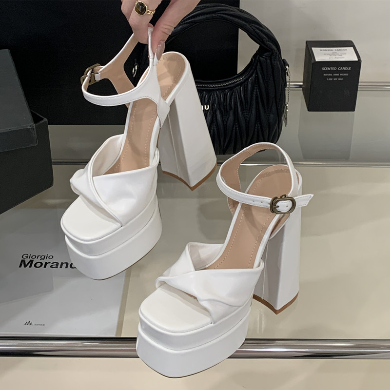 Star style Fashion Double Plat - Gladiator Sandal Women 评论和价格