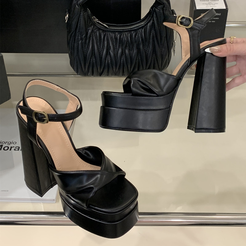 Star style Fashion Double Plat - Gladiator Sandal Women 评论和价格
