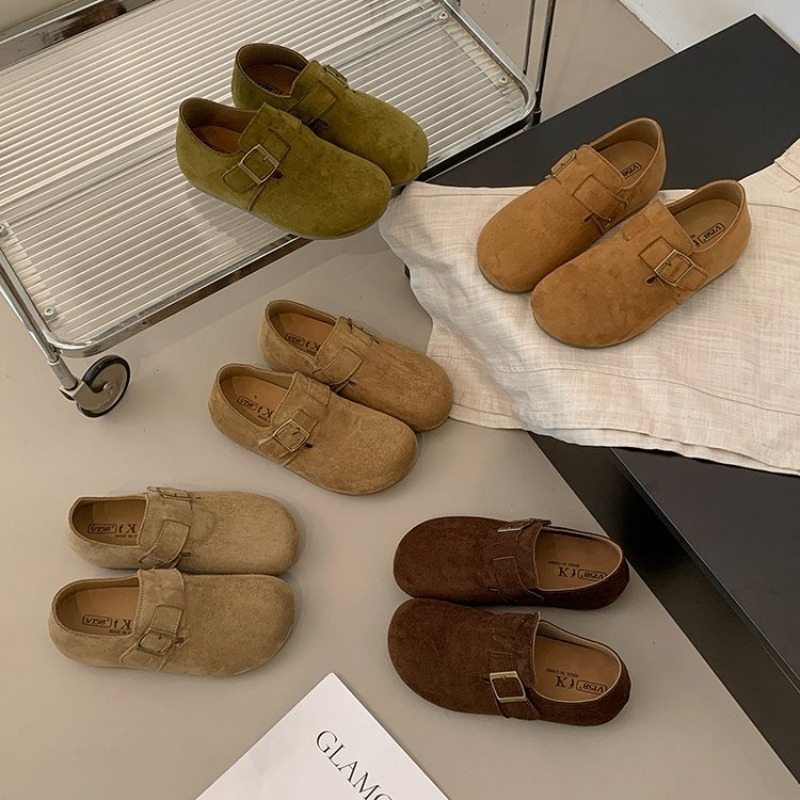 Women Suede Closed Back Birken - Slingback Pumps Women 评论和价格