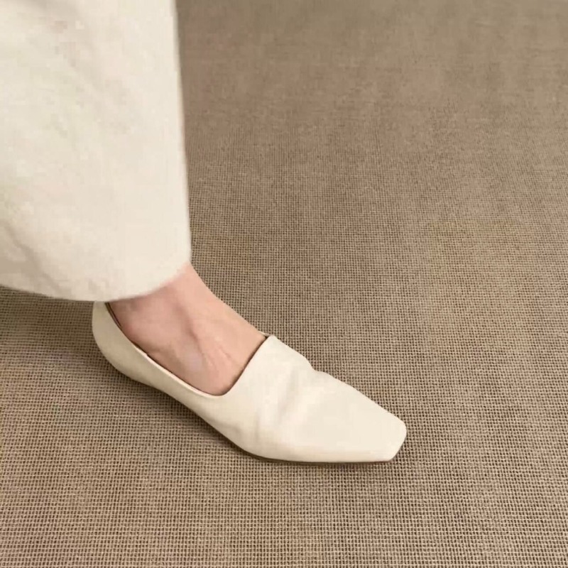 Retro Flat Loafers Women's Sli - Slingback Pumps Women 评论和价格