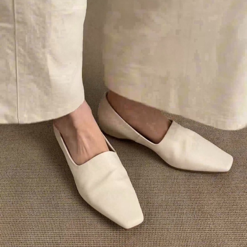 Retro Flat Loafers Women's Sli - Slingback Pumps Women 评论和价格