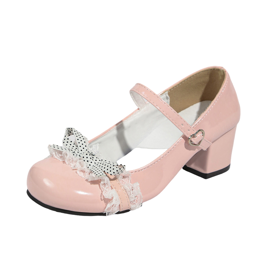 Mid-heel Round-toe Mary Jane S - Women Shoes Elegant 评论和价格